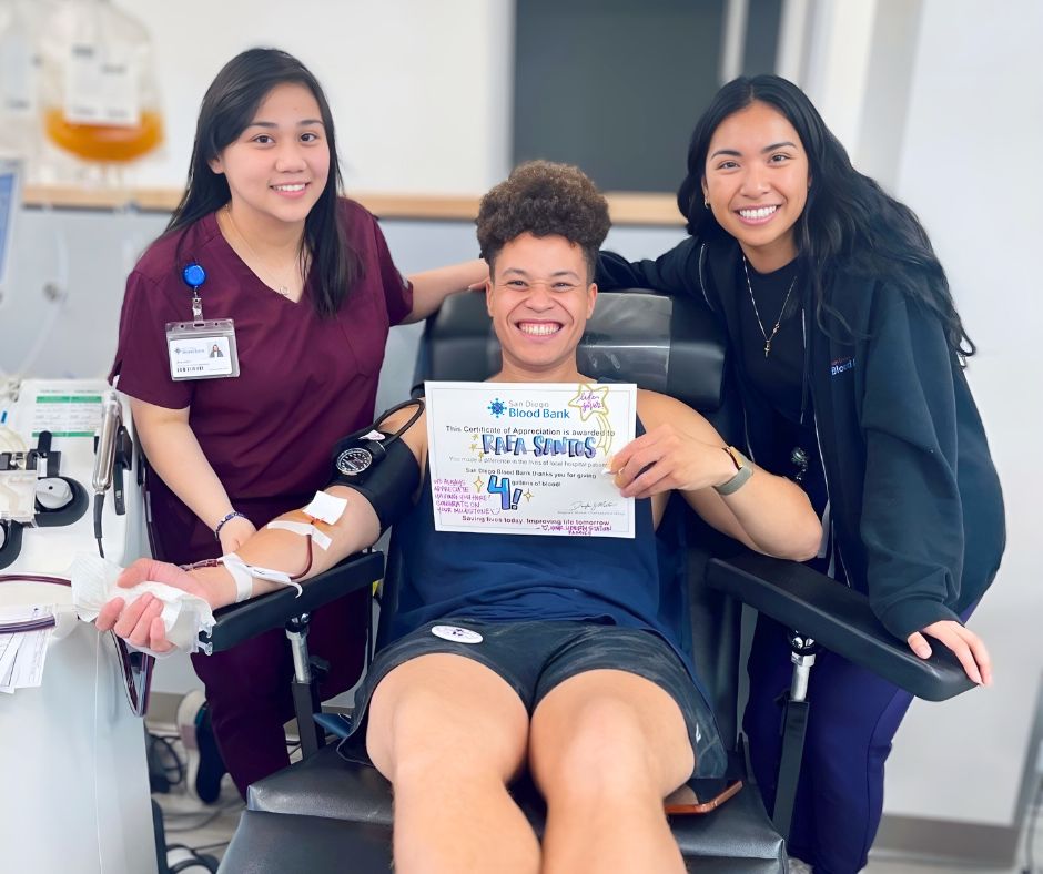 Rafa is a dedicated Platelet donor at LSDC